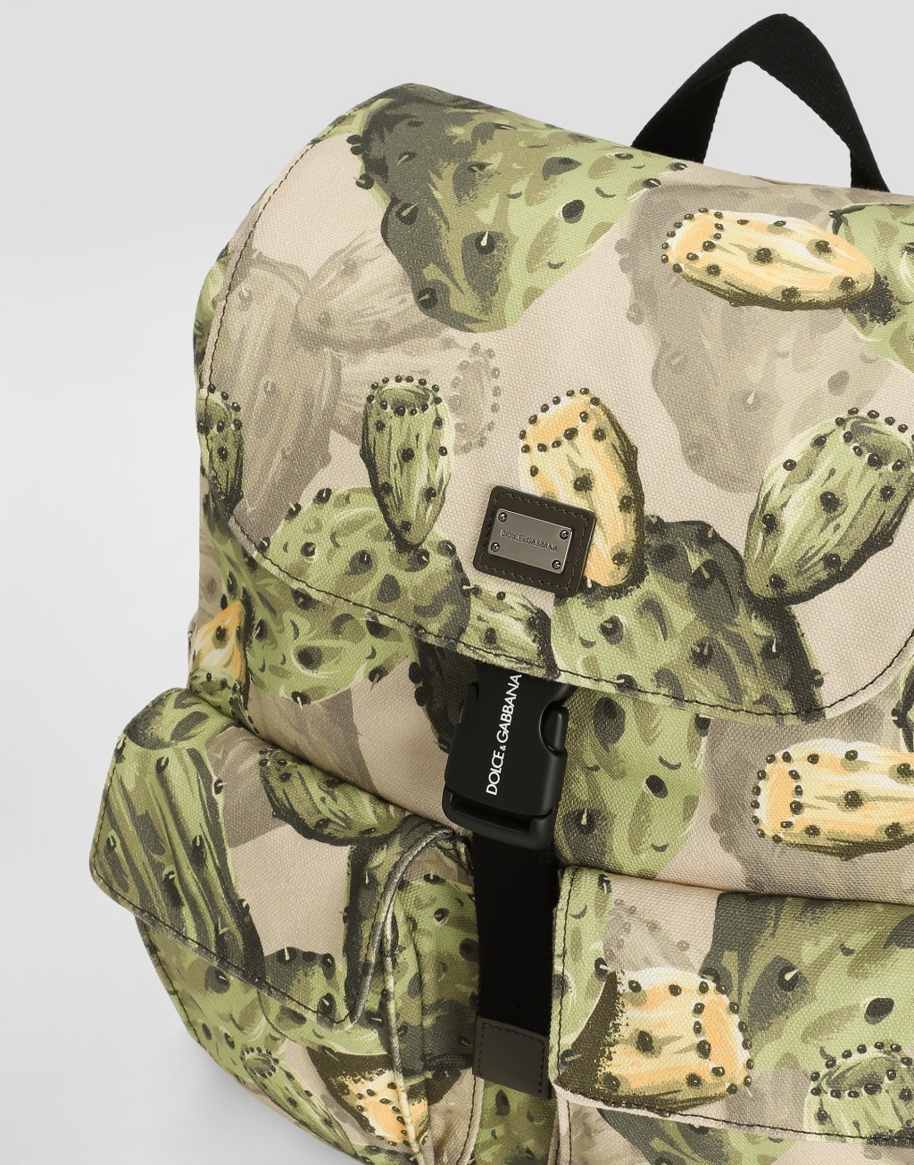 无花果印花帆布背包6