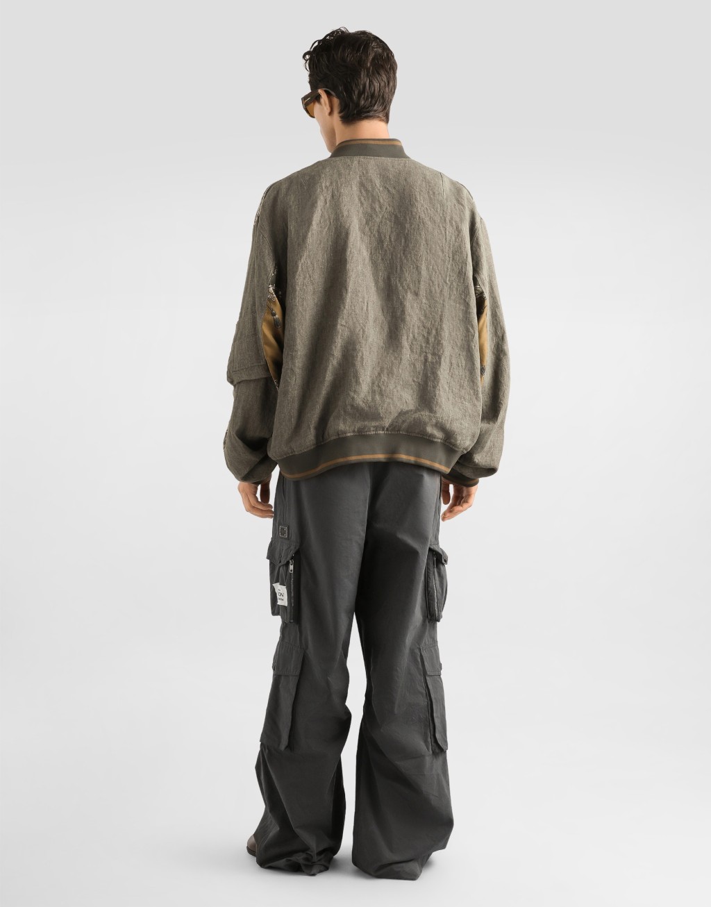 cargo 印花 oversized 斜纹飞行员夹克3