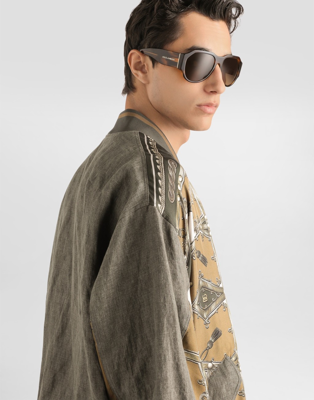 cargo 印花 oversized 斜纹飞行员夹克5