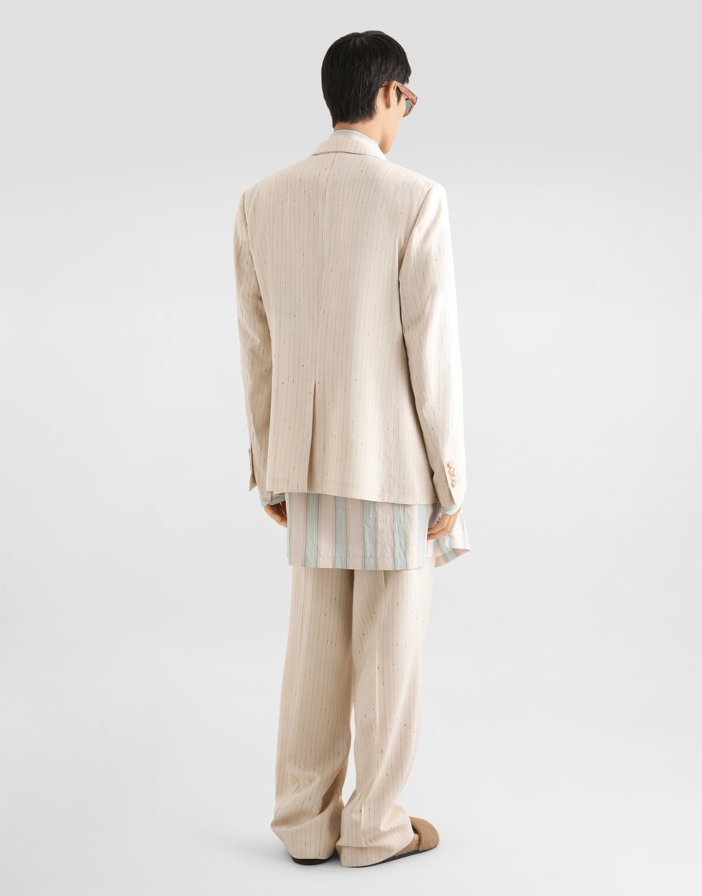 条纹面料华丽衬衫3