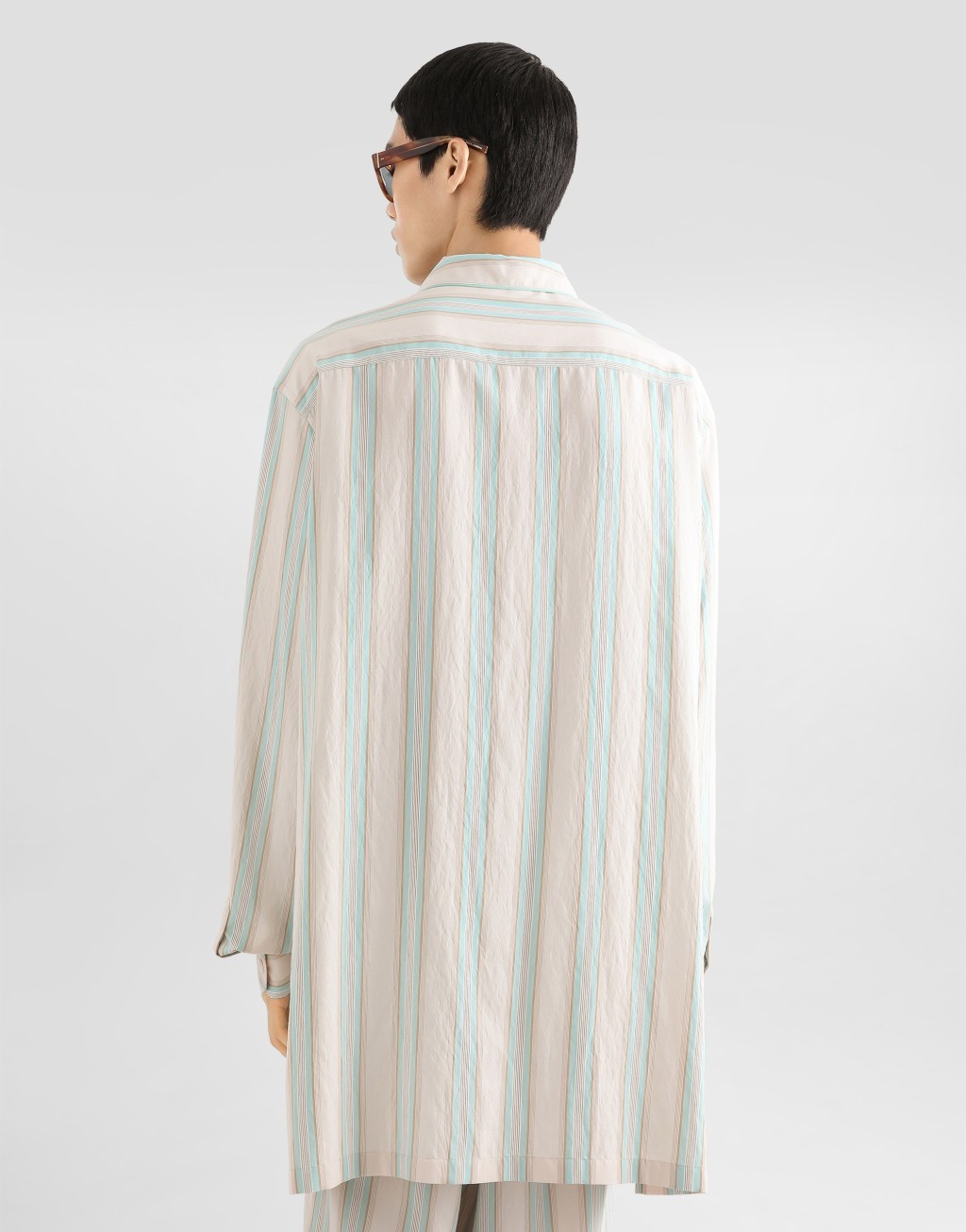 条纹面料华丽衬衫6