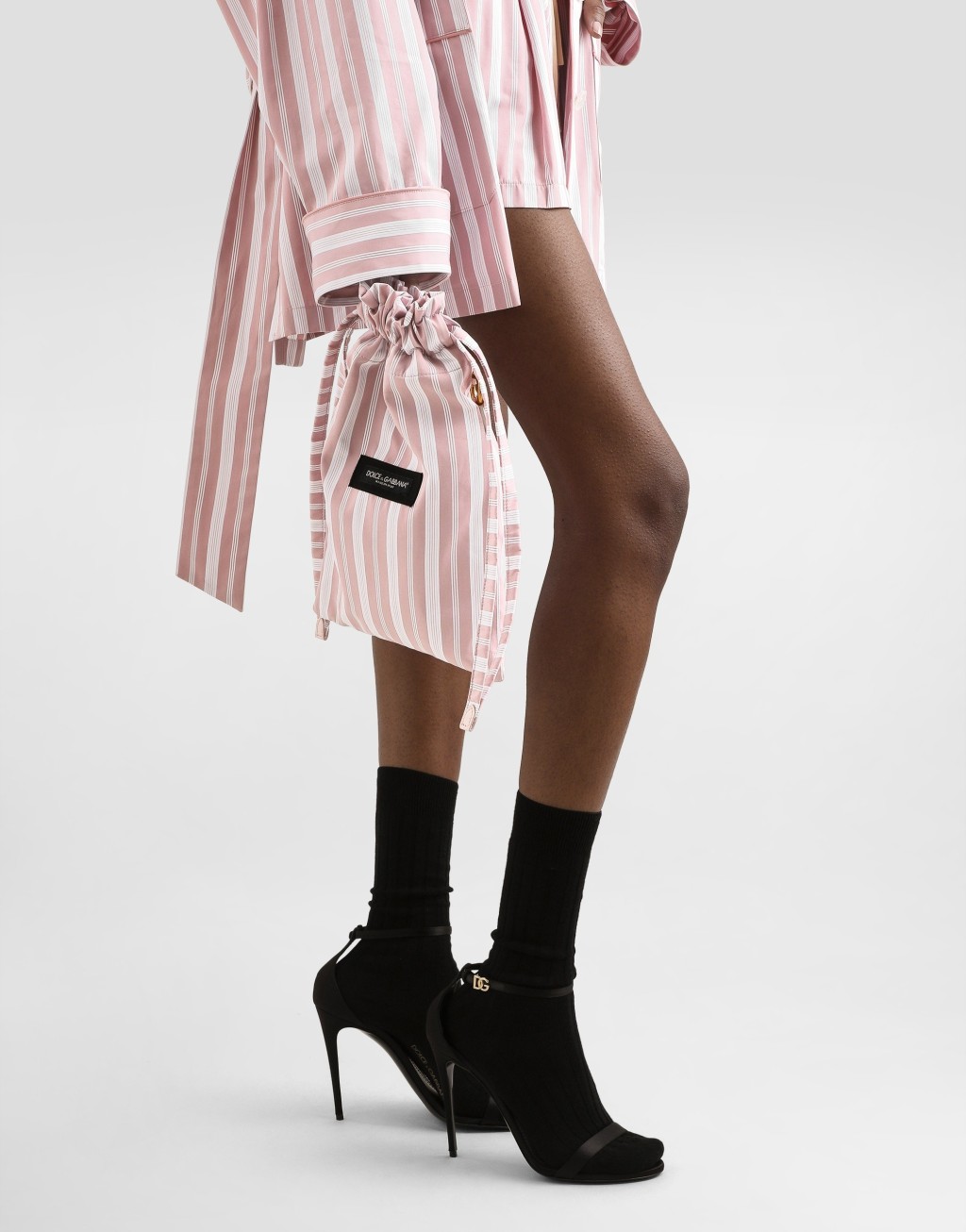 Essenza 条纹府绸手袋7