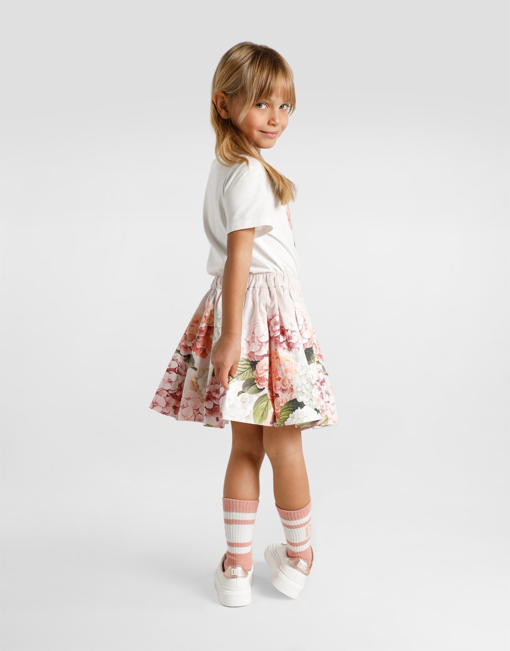 印花与DG标志平纹针织T恤4