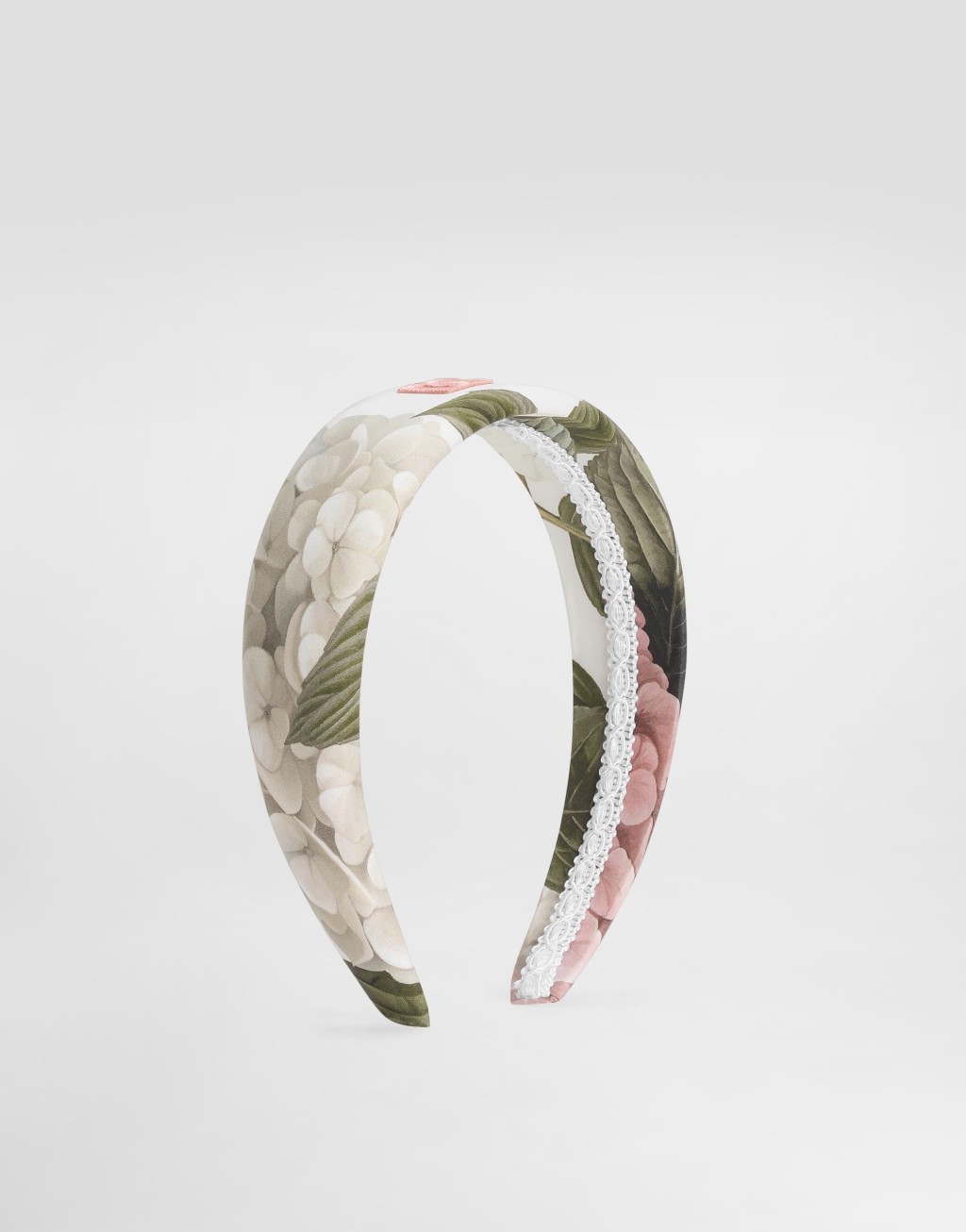 绣球花印花府绸发带1