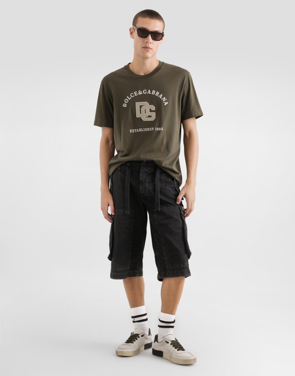 印花刺绣棉质T恤2