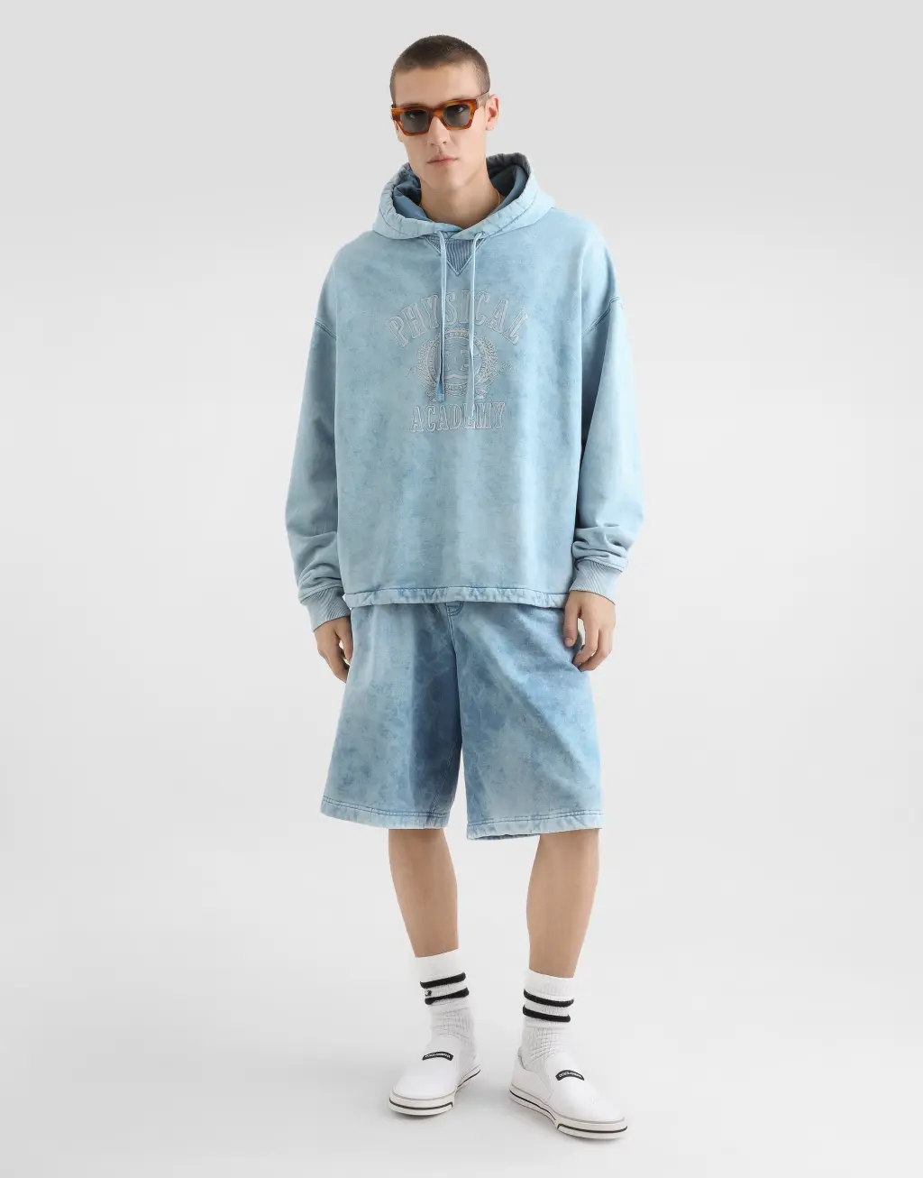 做旧工艺棉质卫衣