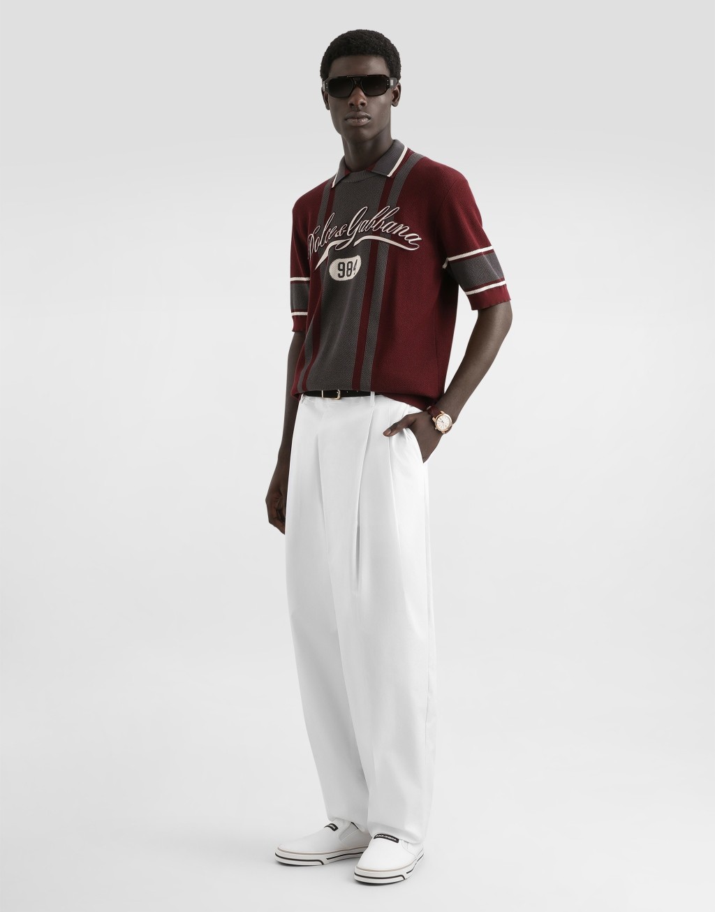 微点嵌花 POLO 衫2