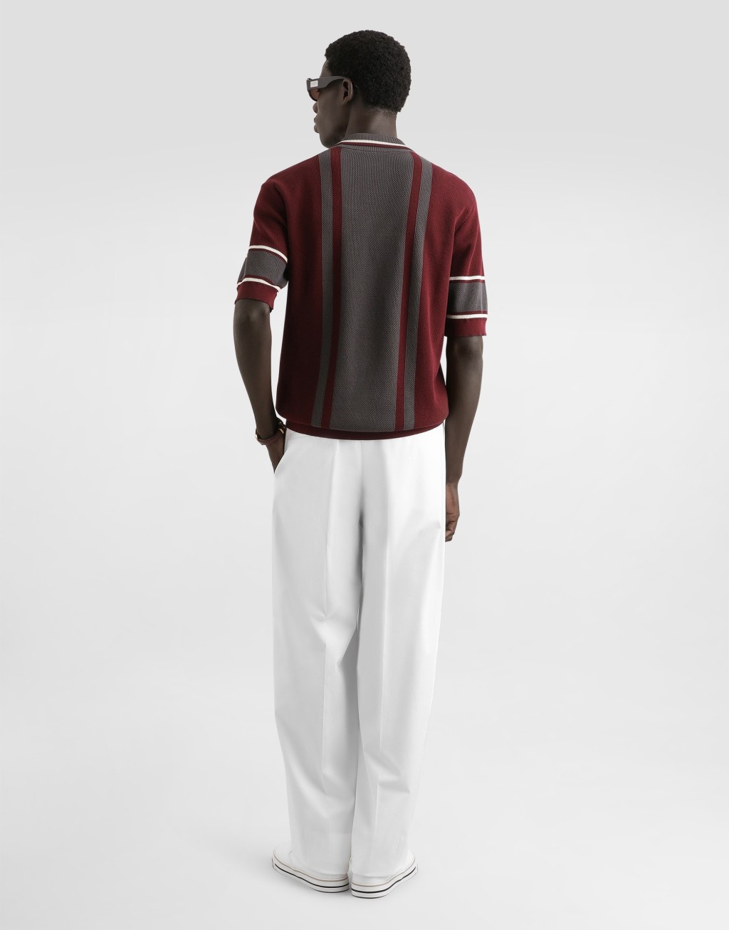 微点嵌花 POLO 衫3