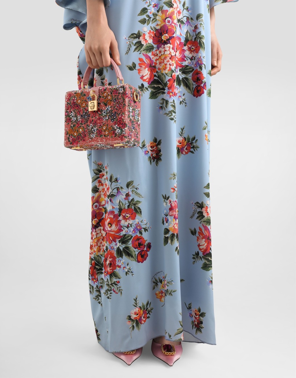 手袋 Dolce Box 饰以亮片刺绣2