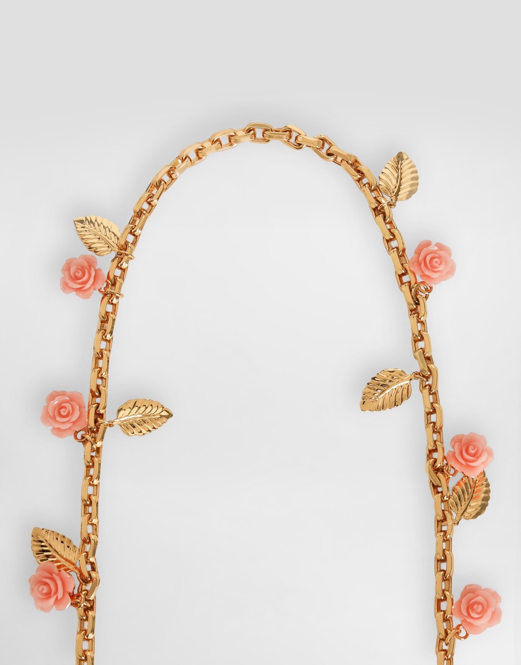 金属肩带 饰以玫瑰花饰2