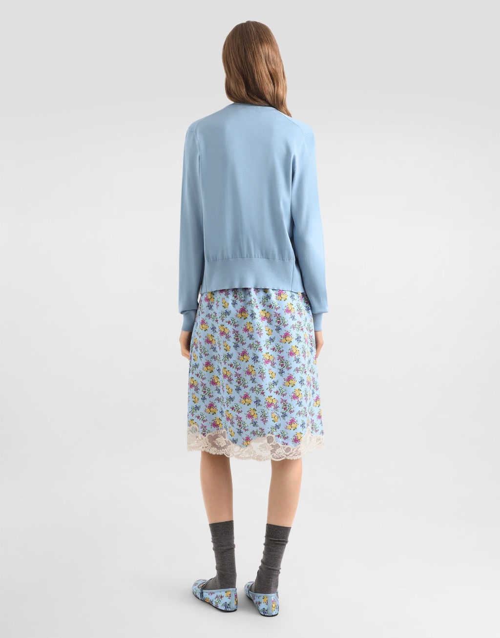 小碎花印花半身裙3