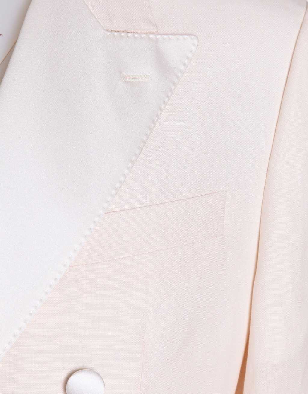 亚麻帆布双排扣西装套装4