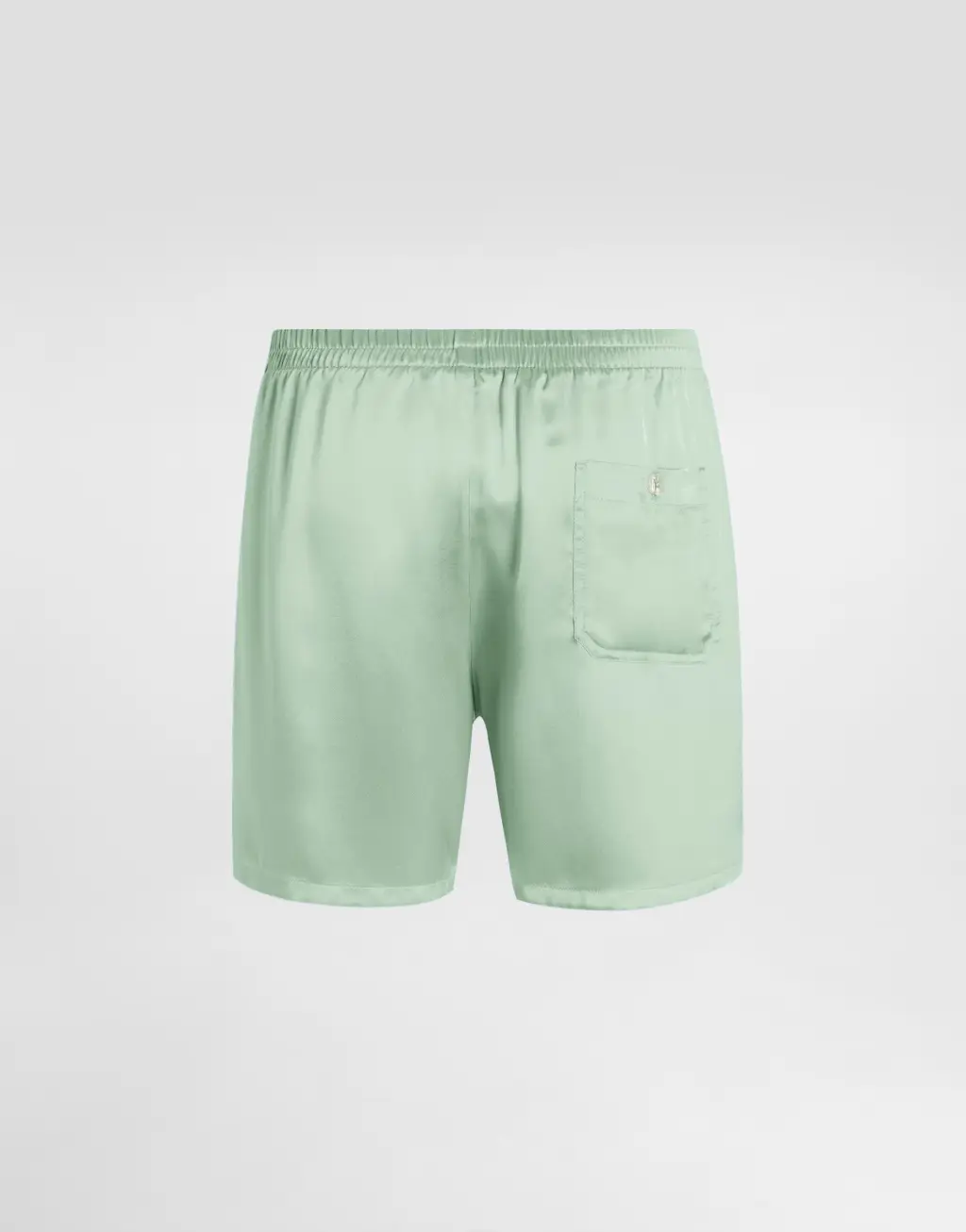 真丝缎面平角短裤