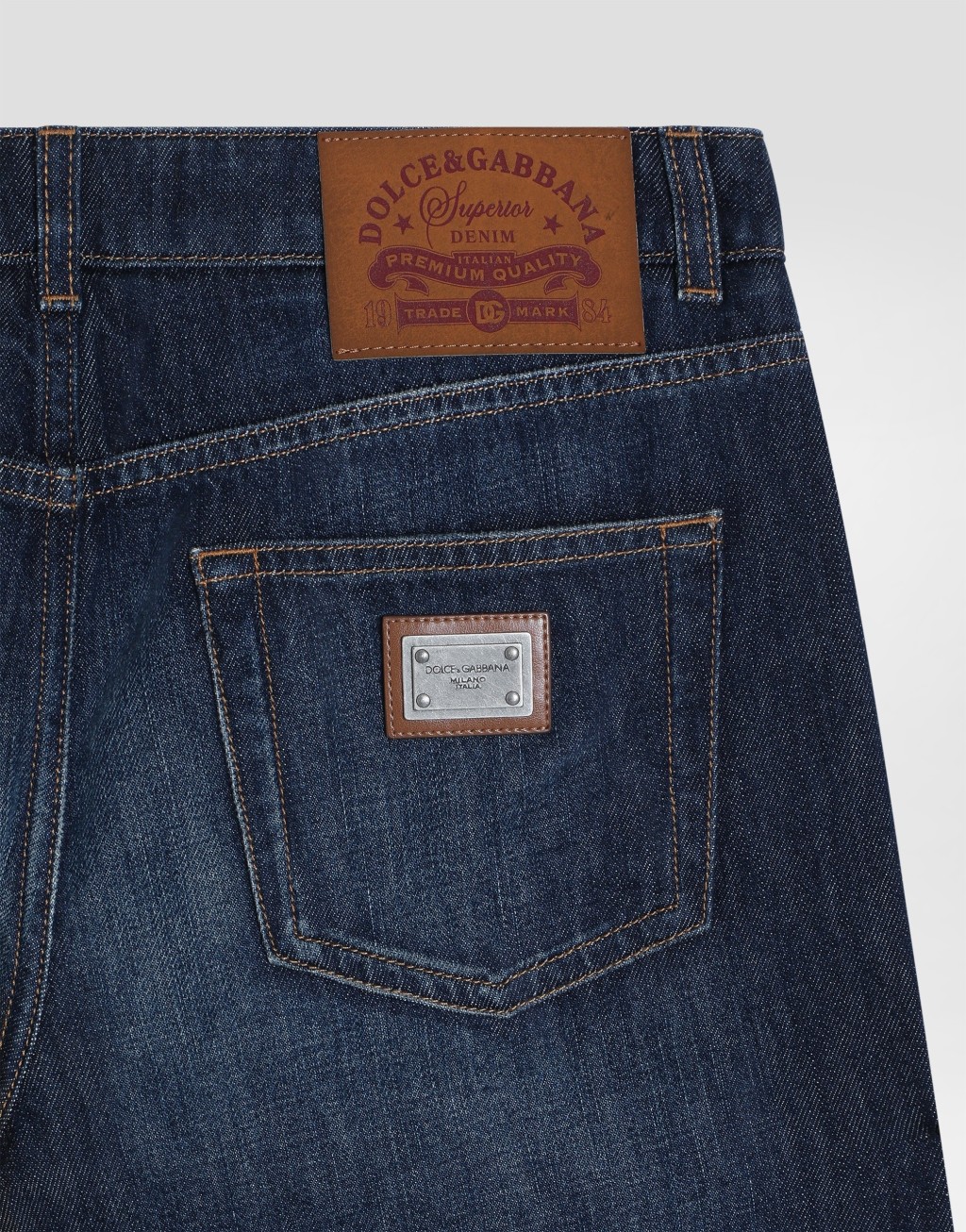 五袋式丹宁长裤4