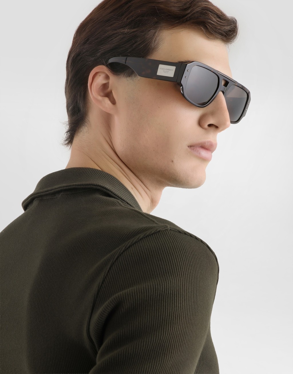 绑带双面布平纹针织短袖 Polo 衫7