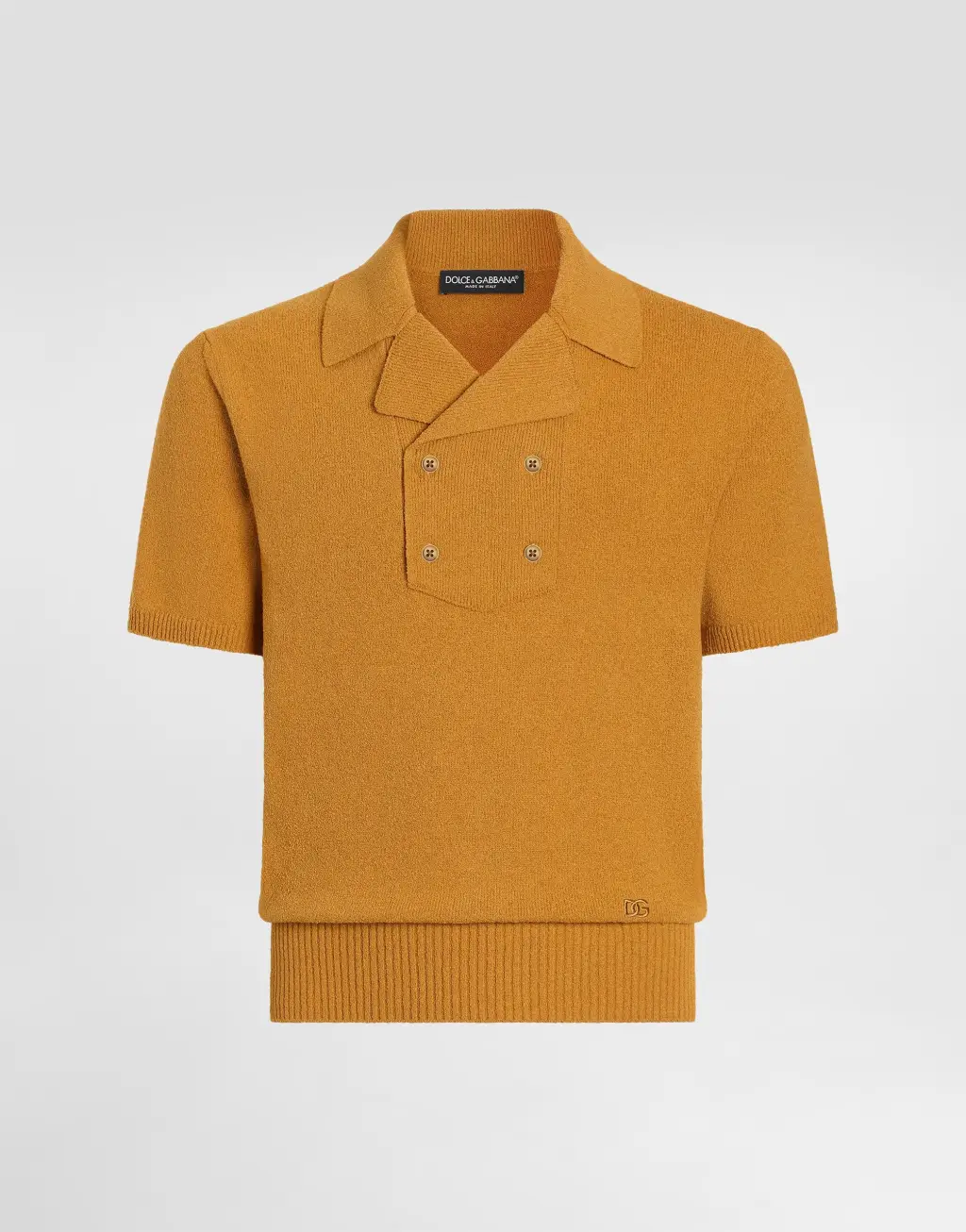 亚麻棉混纺针织 Polo 衫