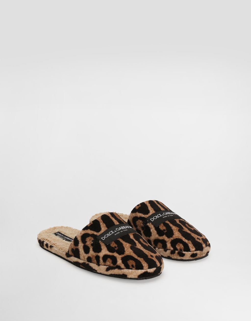 豹纹图案 dg hotel 毛巾拖鞋2