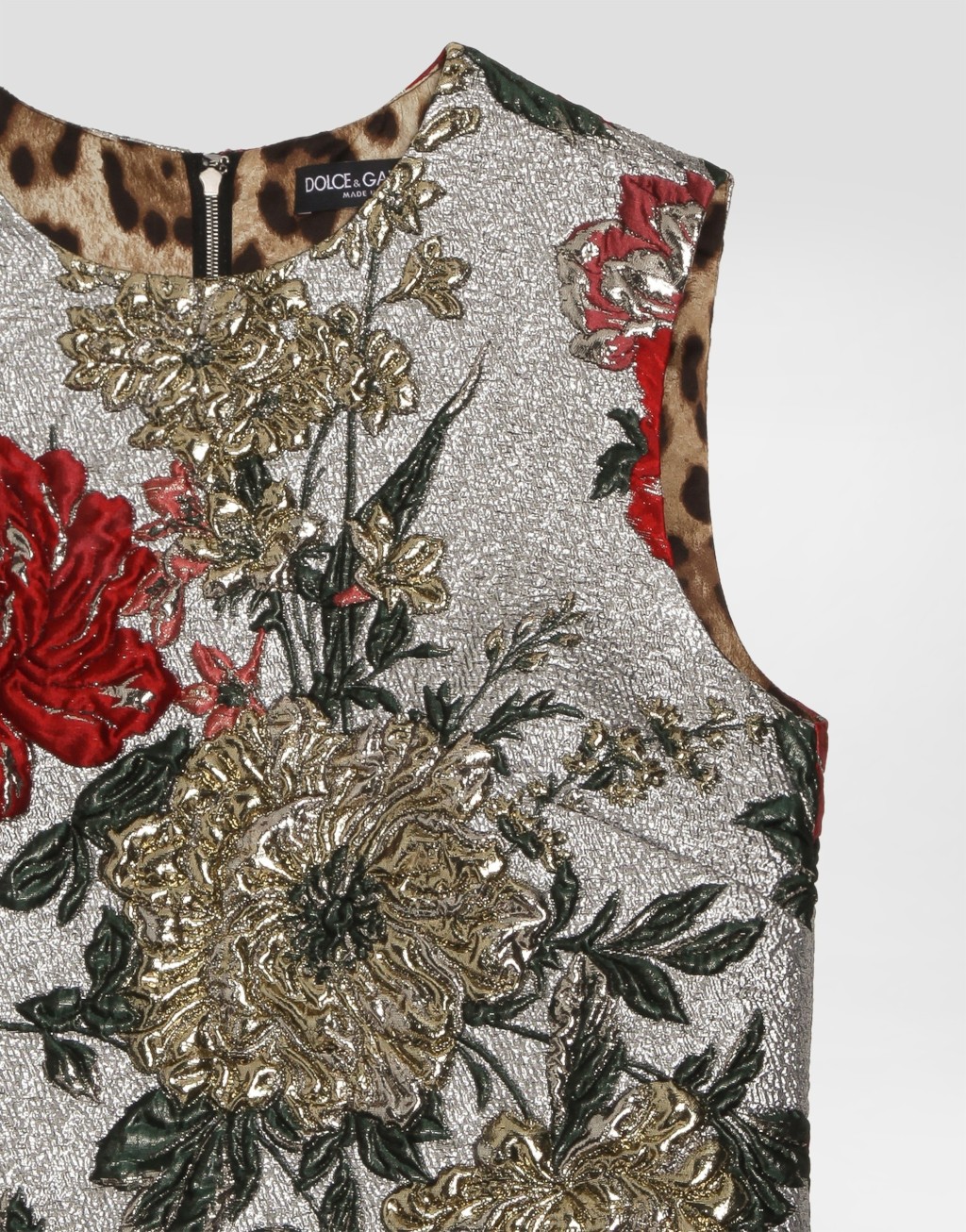 花卉提花连衣裙3