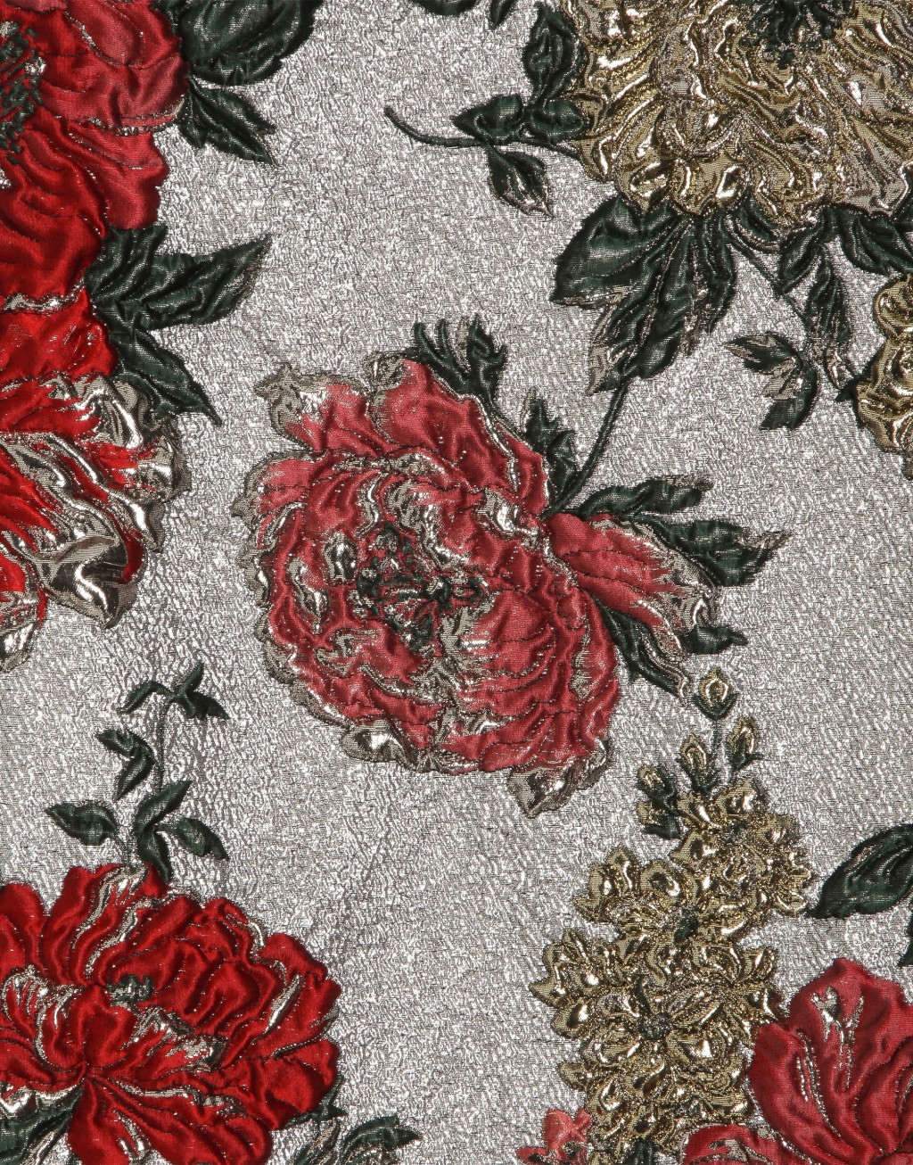 花卉提花连衣裙4