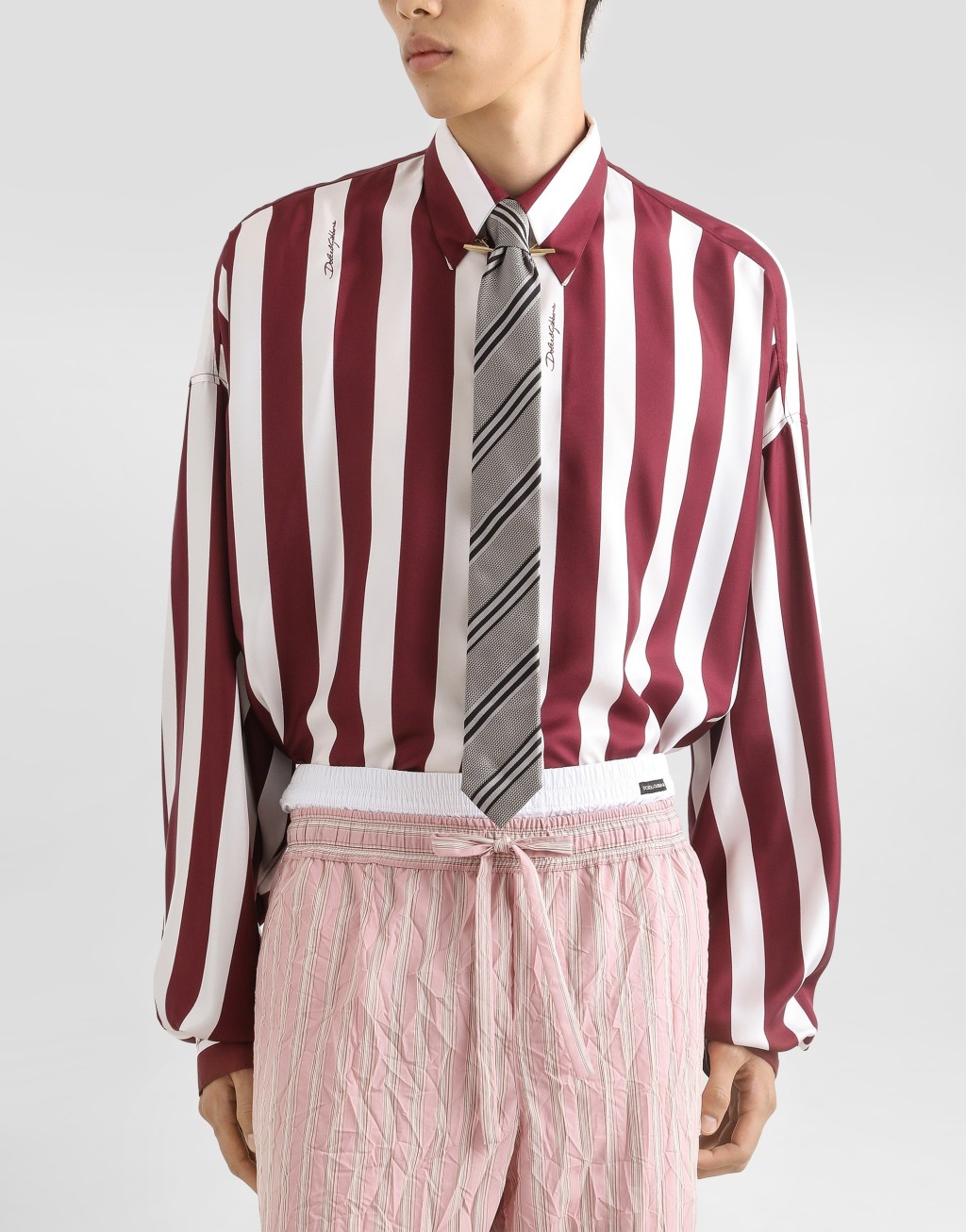 马天尼提花领带2