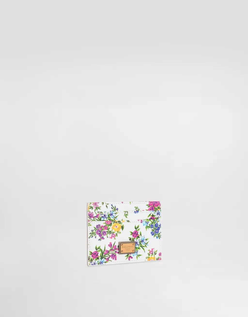 小牛皮印花卡包