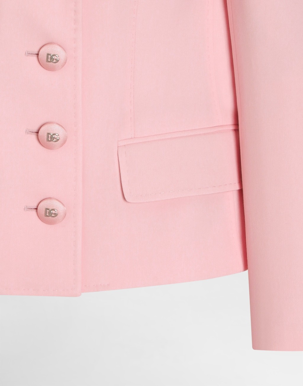 印花斜纹布单排扣西装外套4