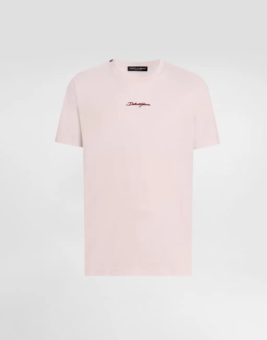 刺绣拼饰棉质 T 恤