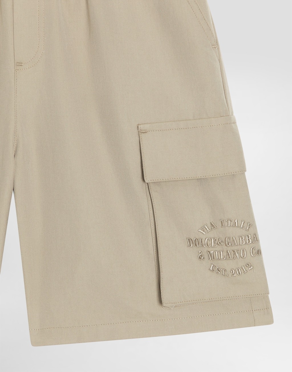 棉质华达呢百慕大短裤5