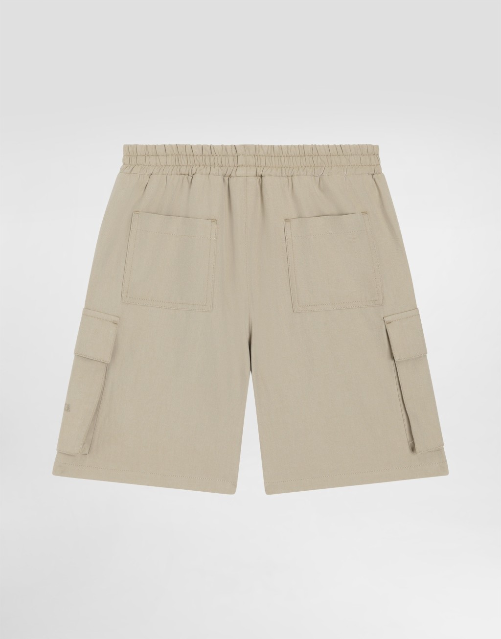 棉质华达呢百慕大短裤2