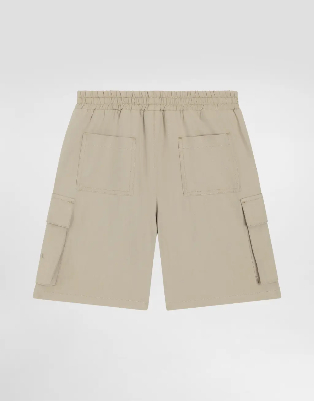 棉质华达呢百慕大短裤