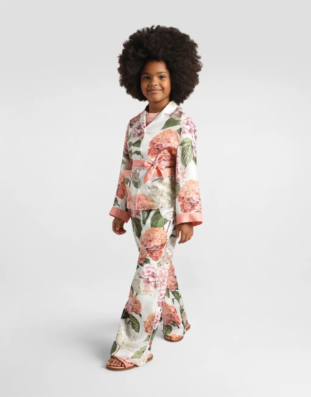 带DG贴片和水钻平纹针织T恤