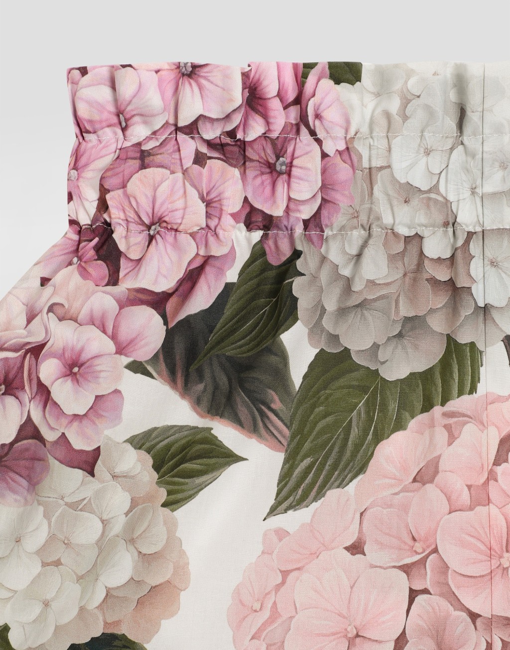 绣球花印花府绸短裤6