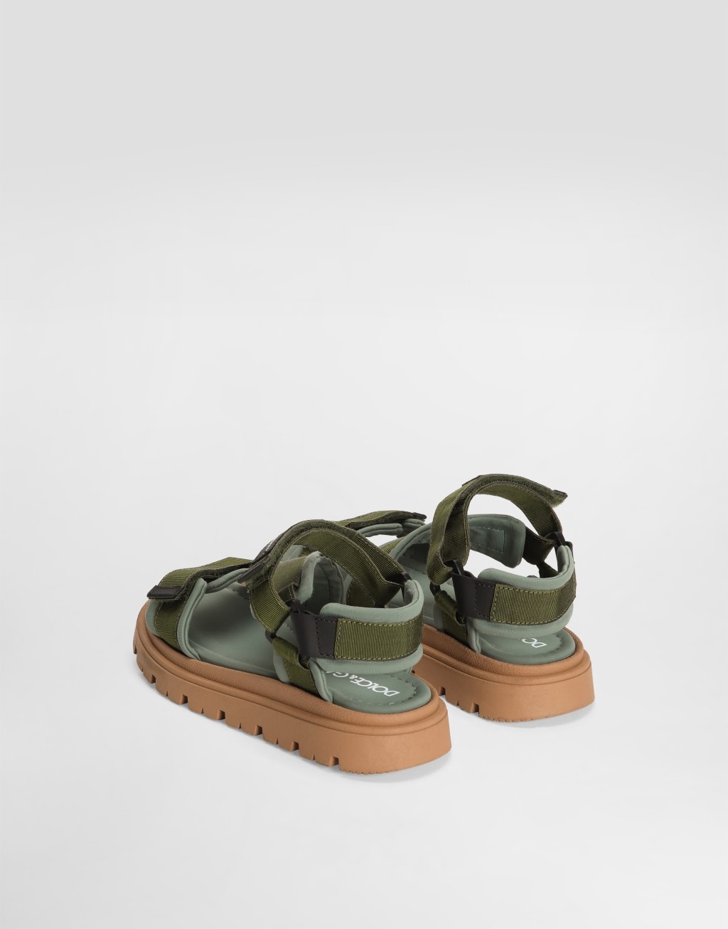 织物与纳帕小牛皮凉鞋3