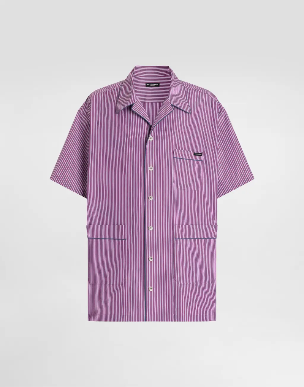 Hawaii 条纹府绸衬衫