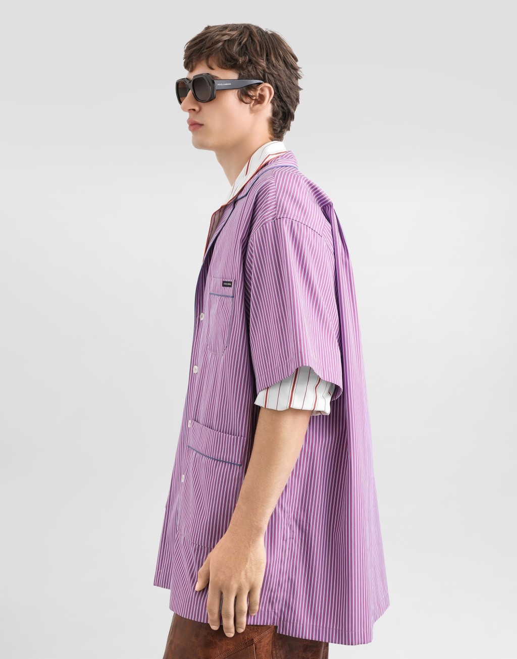 Hawaii 条纹府绸衬衫5