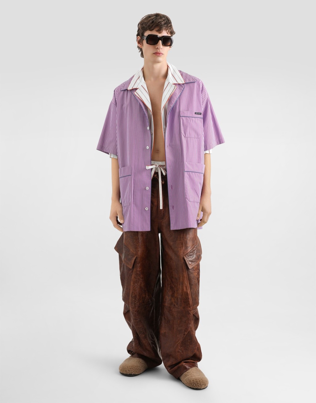 Hawaii 条纹府绸衬衫2