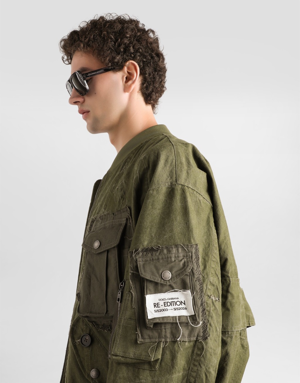 oversized 夹棉飞行员夹克4