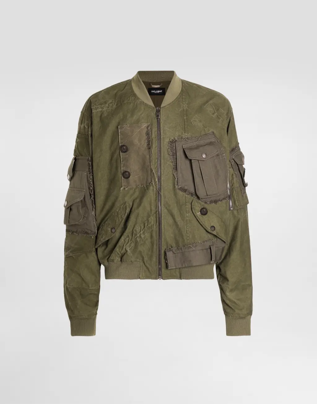 oversized 夹棉飞行员夹克