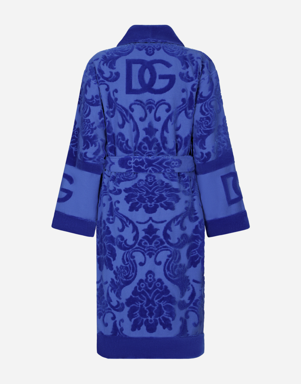 提花棉质毛圈织物浴袍3