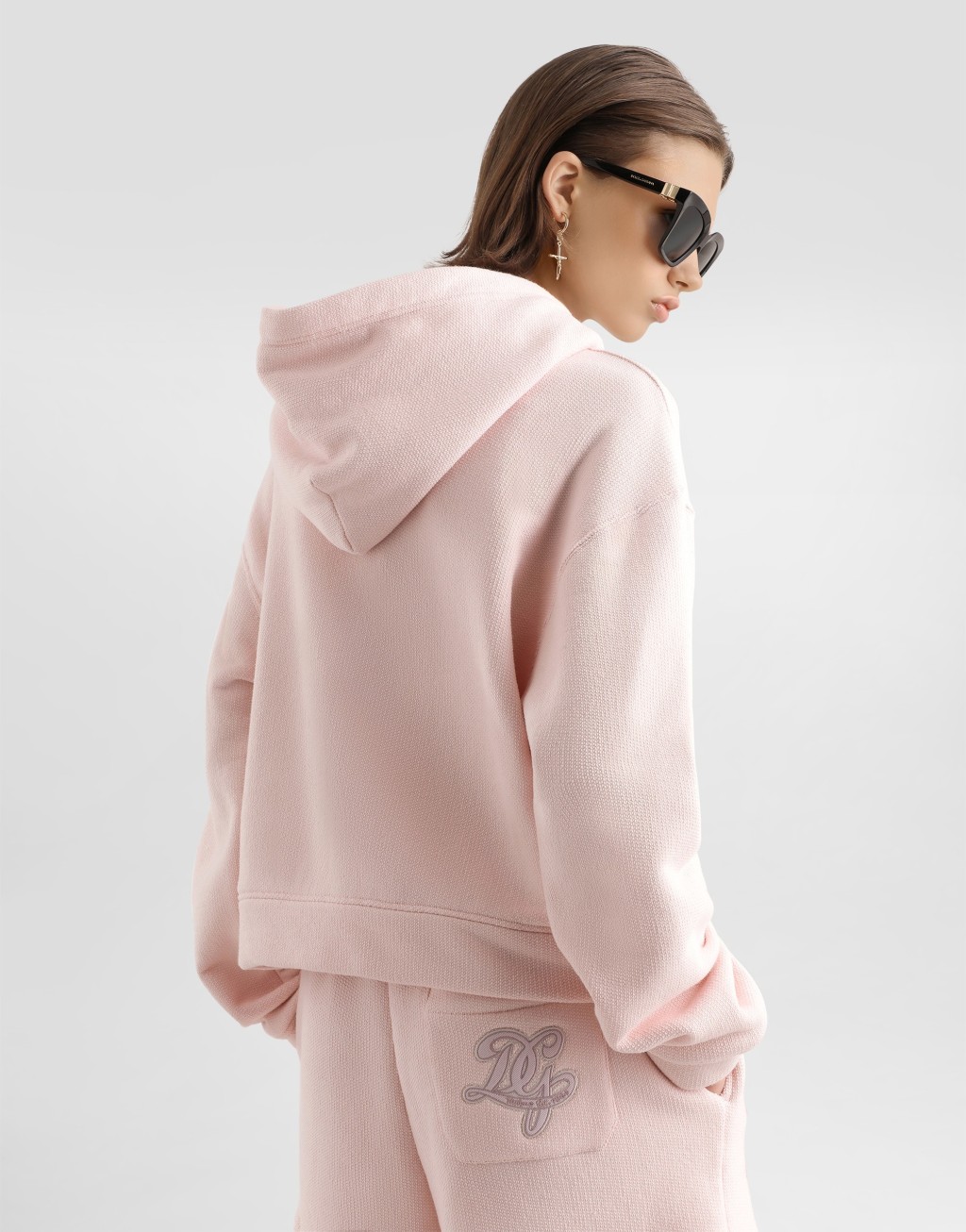 针织连帽卫衣 饰以刺绣4