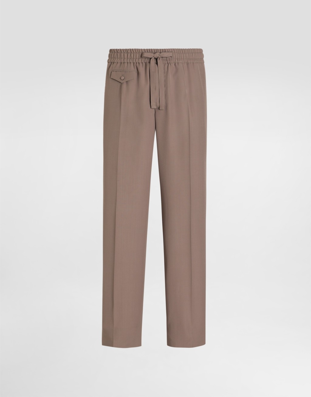 羊毛府绸慢跑裤1