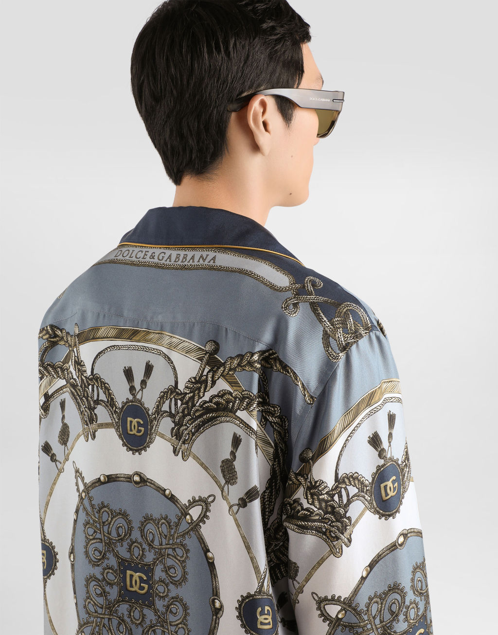 cargo 印花真丝斜纹衬衫5