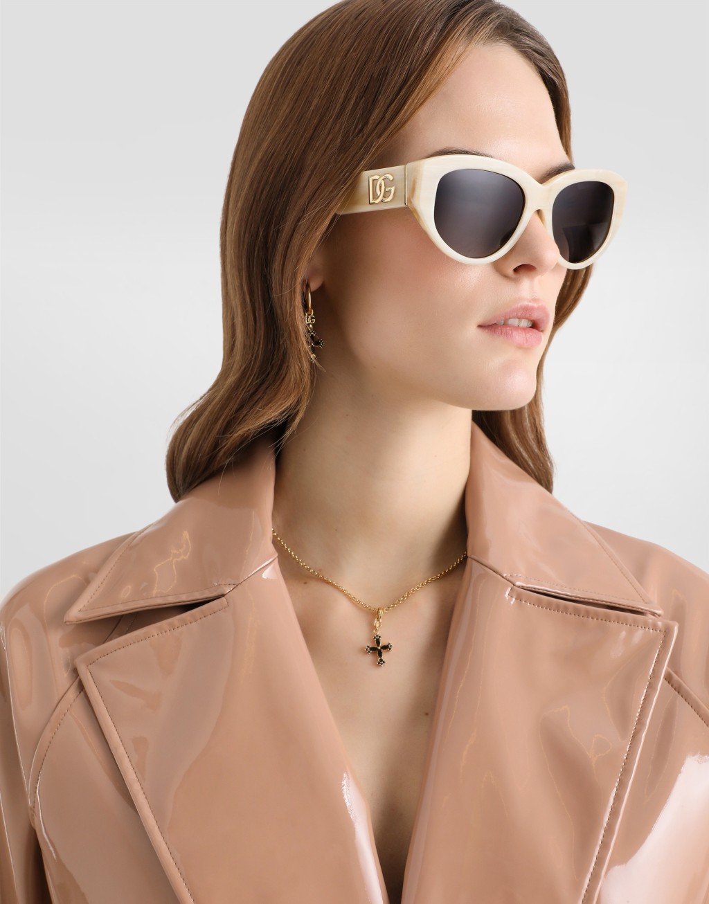 涂层人造皮革风衣4