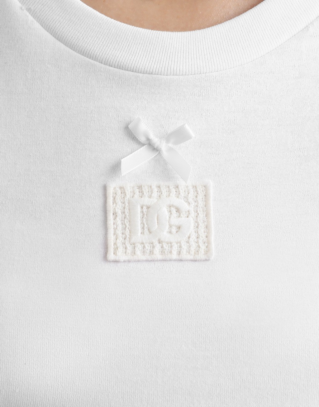 针织T恤 饰以刺绣标签4