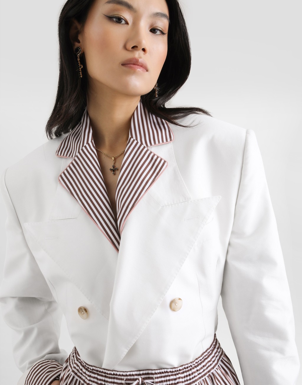 双排扣西装外套4