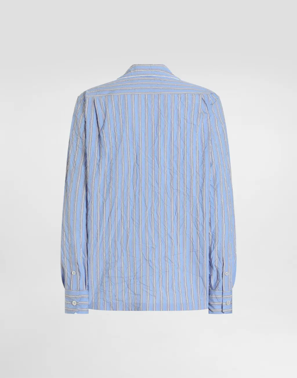 褶皱条纹面料 Vanity 衬衫