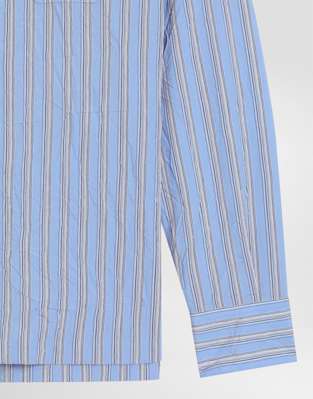 褶皱条纹面料 Vanity 衬衫4