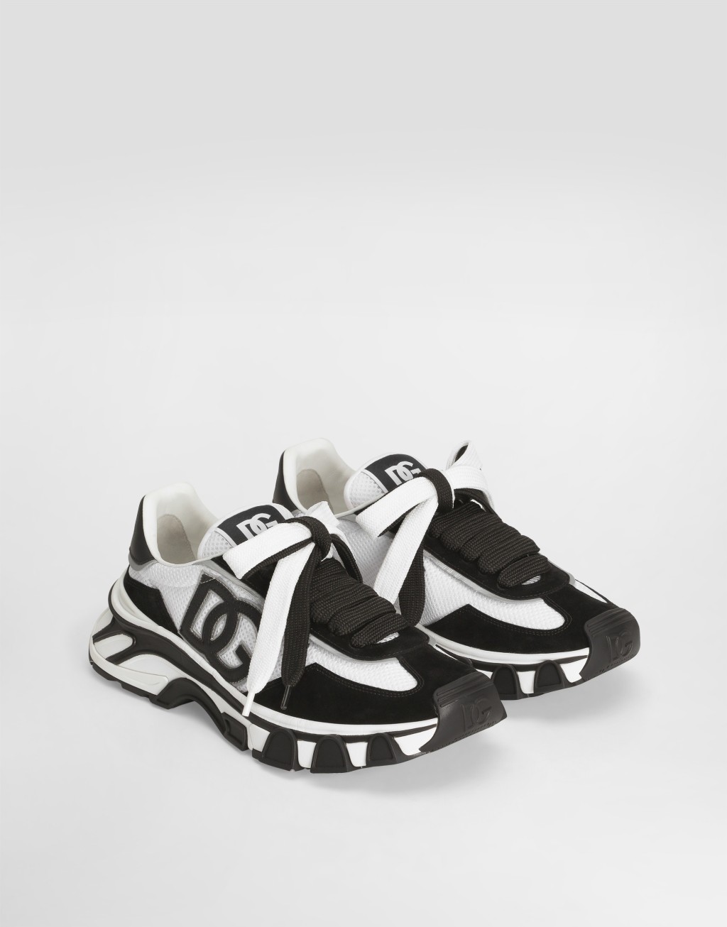 DG Country Road 尼龙与皮革运动鞋2