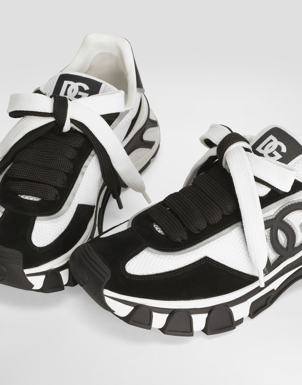 DG Country Road 尼龙与皮革运动鞋4