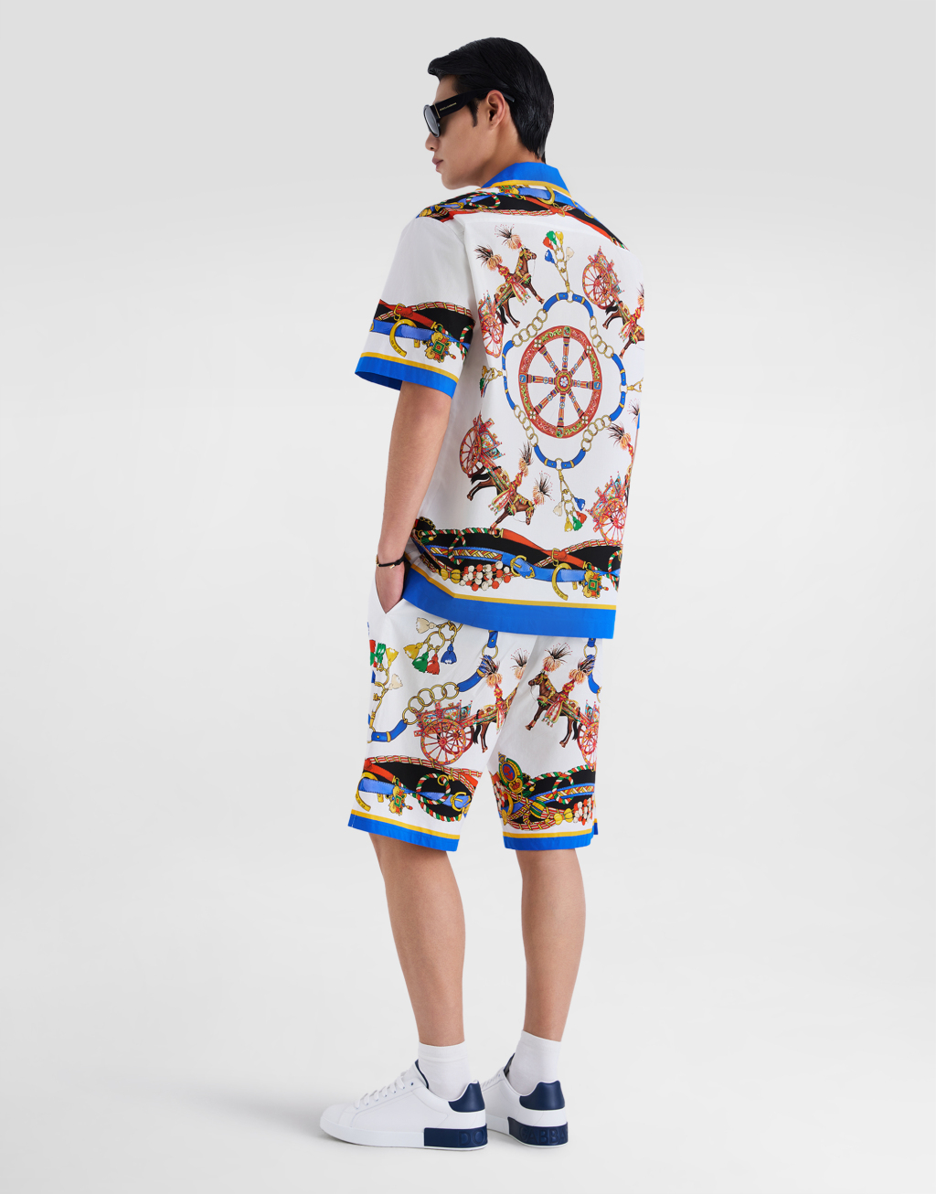 印花府绸夏威夷衬衫3